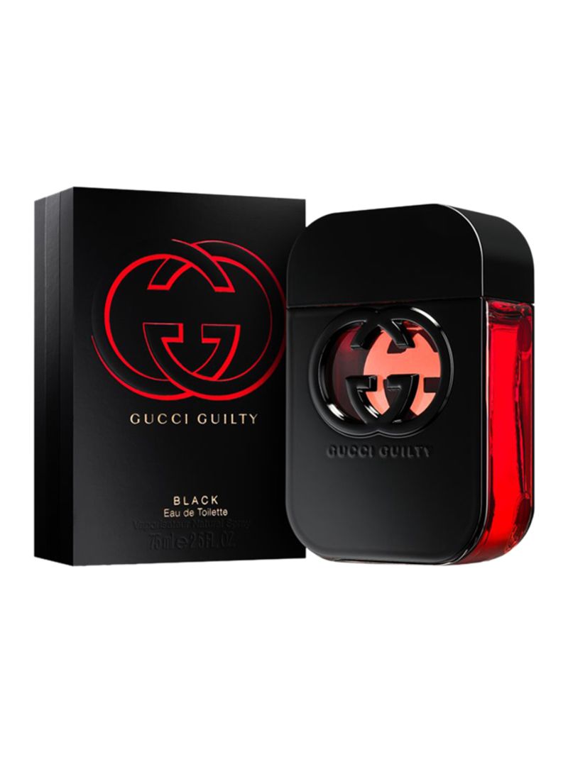 GUCCI GUILTY BLACK (W) EDT 75ML